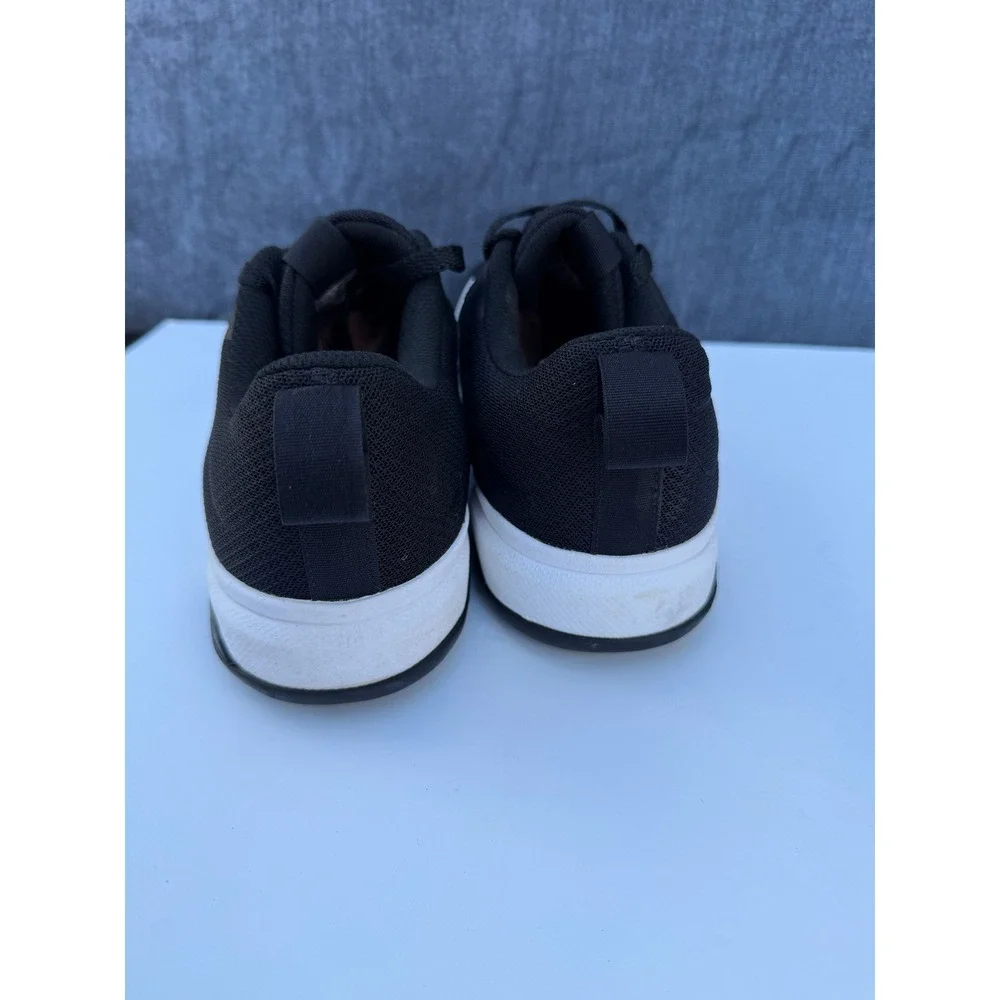 Adidas Gamecourt Shoes Men 12 Black Synthetic Mesh Tennis Sneakers FX3650